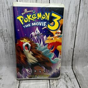 Pokémon the Movie 3 VHS 2001 Clamshell Warner Bros